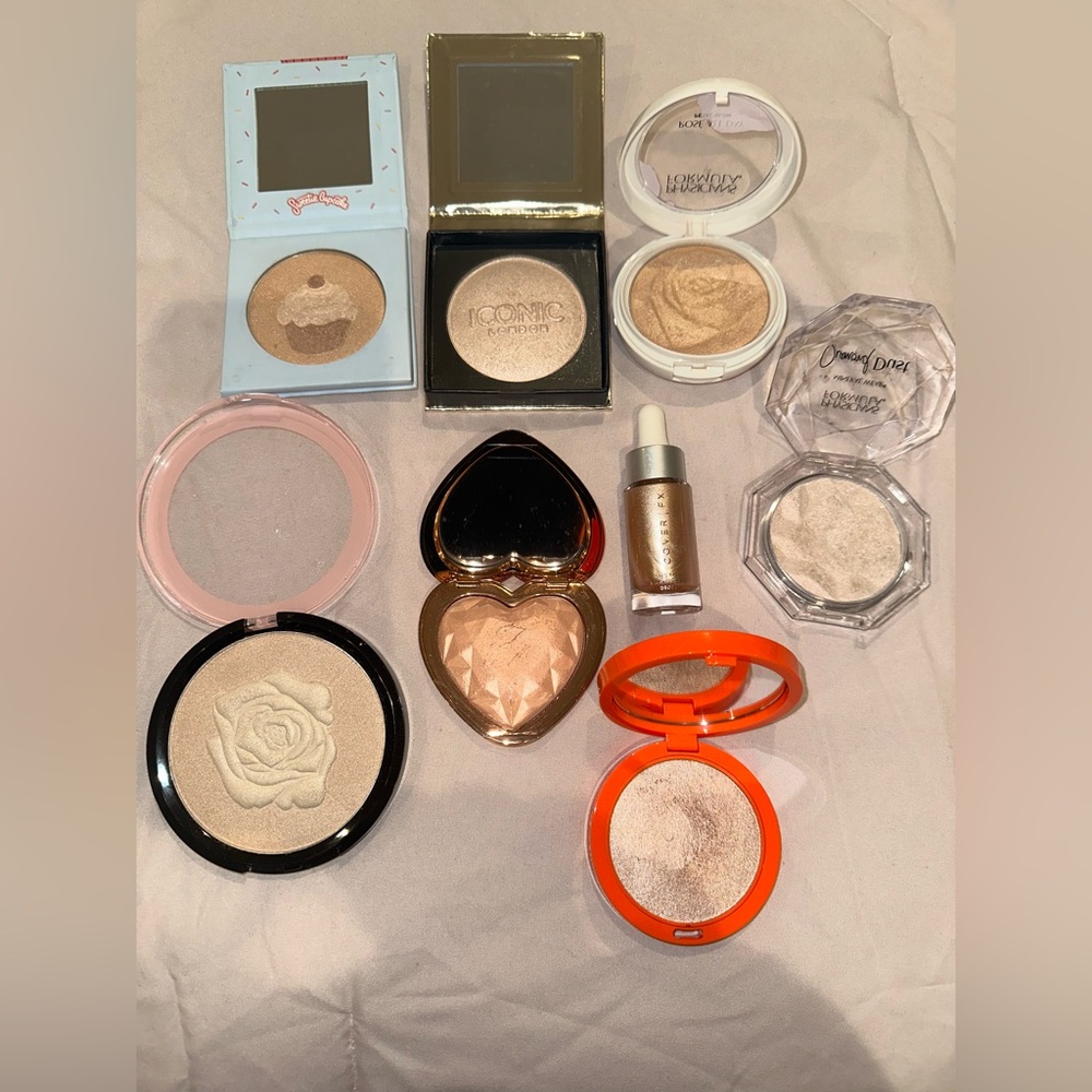 ICONIC London Highlighter - Radiant Gold and Silver